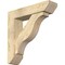 Ekena Millwork Funston Slat Rough Sawn Bracket w/ Offset Brace, Douglas Fir, 6"W x 24"D x 24"H BKT0604X24X24FST06RDF - alternate 1